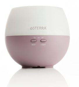 doTERRA petal diffuser for aromatic essential oil use