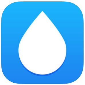 WaterMinder App Icon useful to remind caring for carers to drink more water