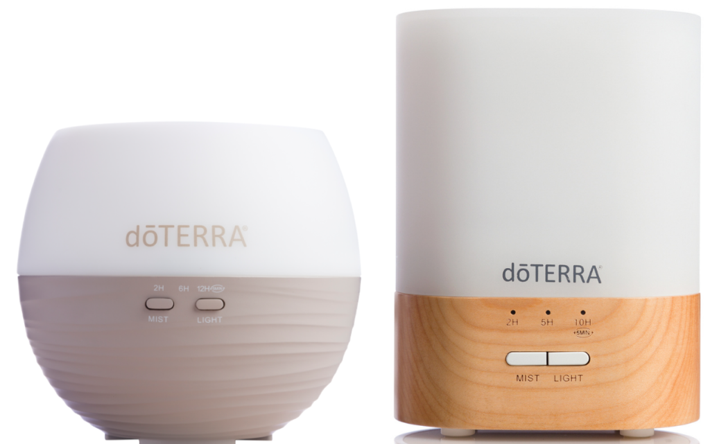 doTERRA Petal and Lumo ultrasonic diffusers